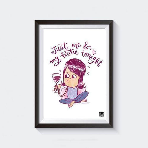 Prints - Me And My Bestie Wall Art