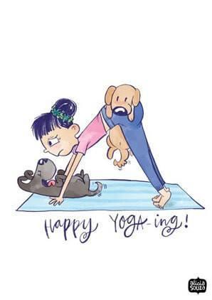 Prints - Yoga-ing Wall Art