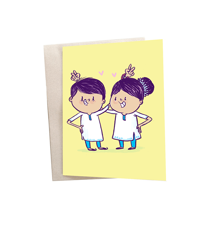 Raksha Bandhan Mini Greeting