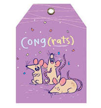 Cong-rats Gift Tag Set of 10