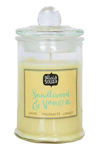 Sandlewood & Vanilla bell jar candle