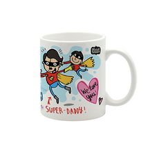 Super dad small mug
