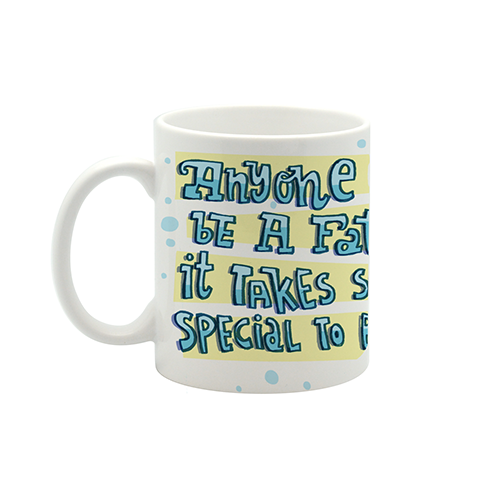 Super dad small mug