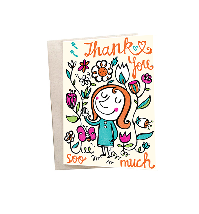 Thanks much Mini Greeting