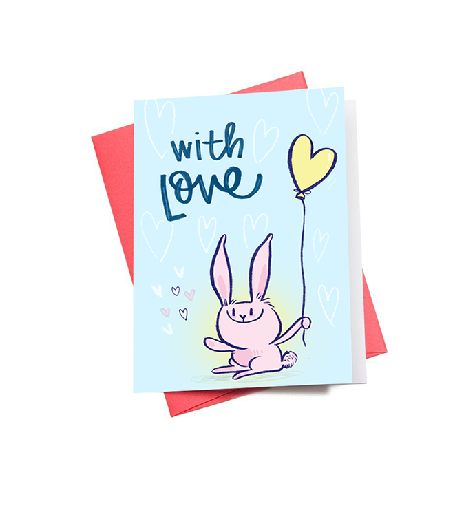 With love Mini Greeting