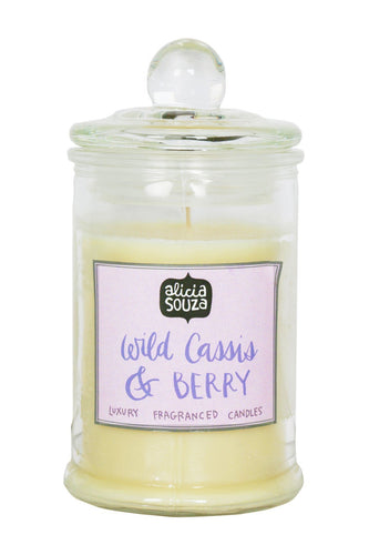 Wild Cassis & Berry bell jar candle