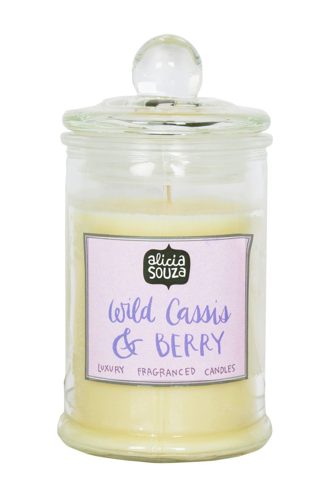 Wild Cassis & Berry bell jar candle
