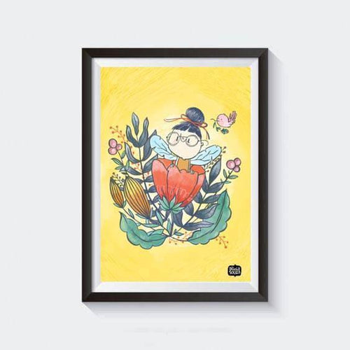 Yellow Flowers Wall Art