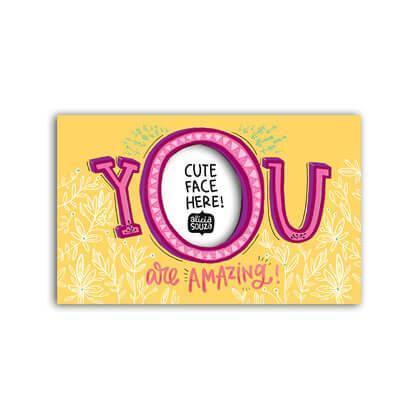 You Are Amazing magnetic frame SMALL